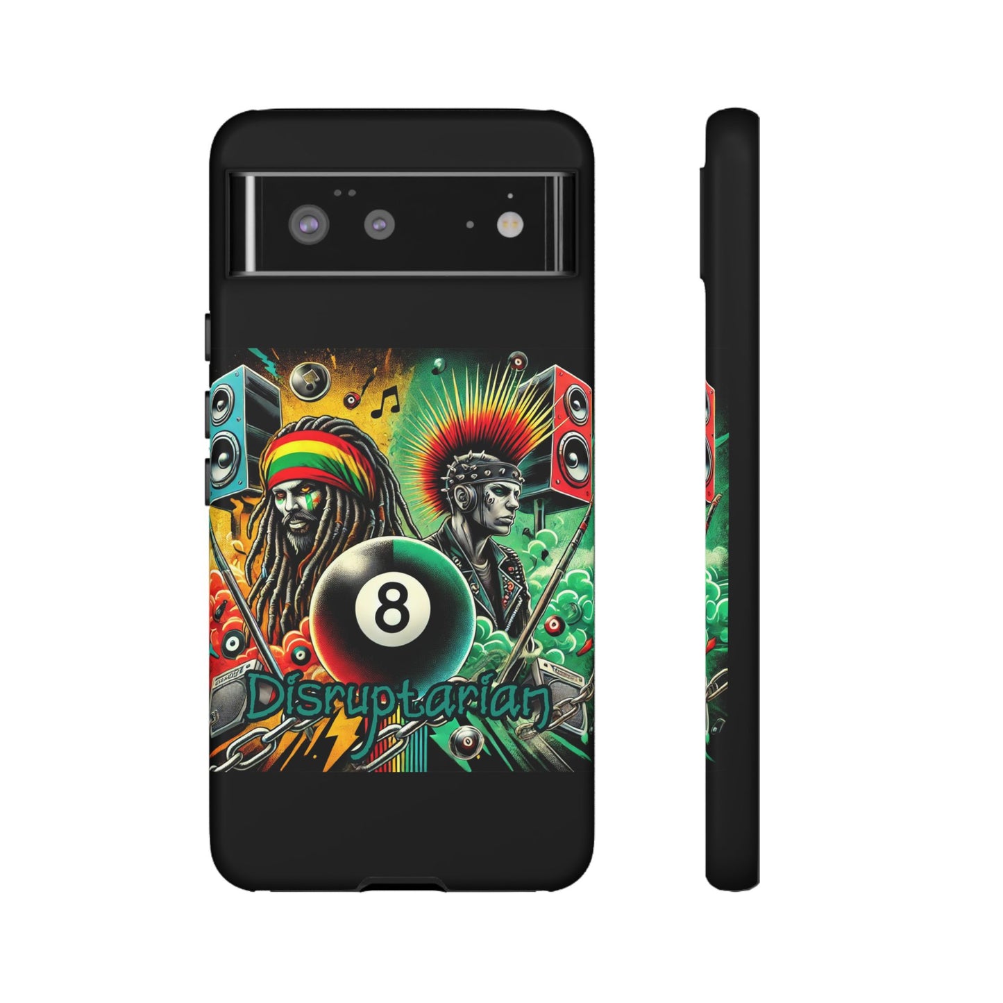 Reggae-Inspired Tough Phone Case - Disruptarian Design