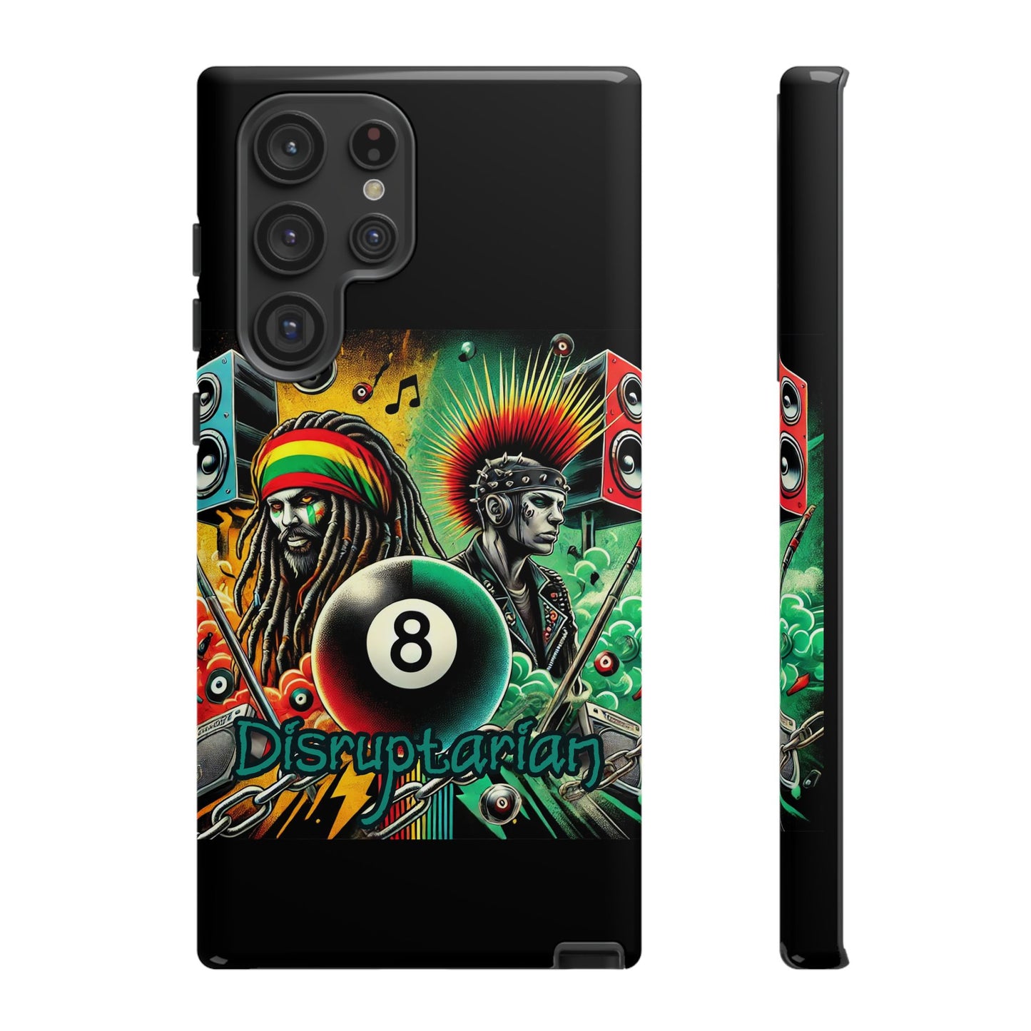 Reggae-Inspired Tough Phone Case - Disruptarian Design