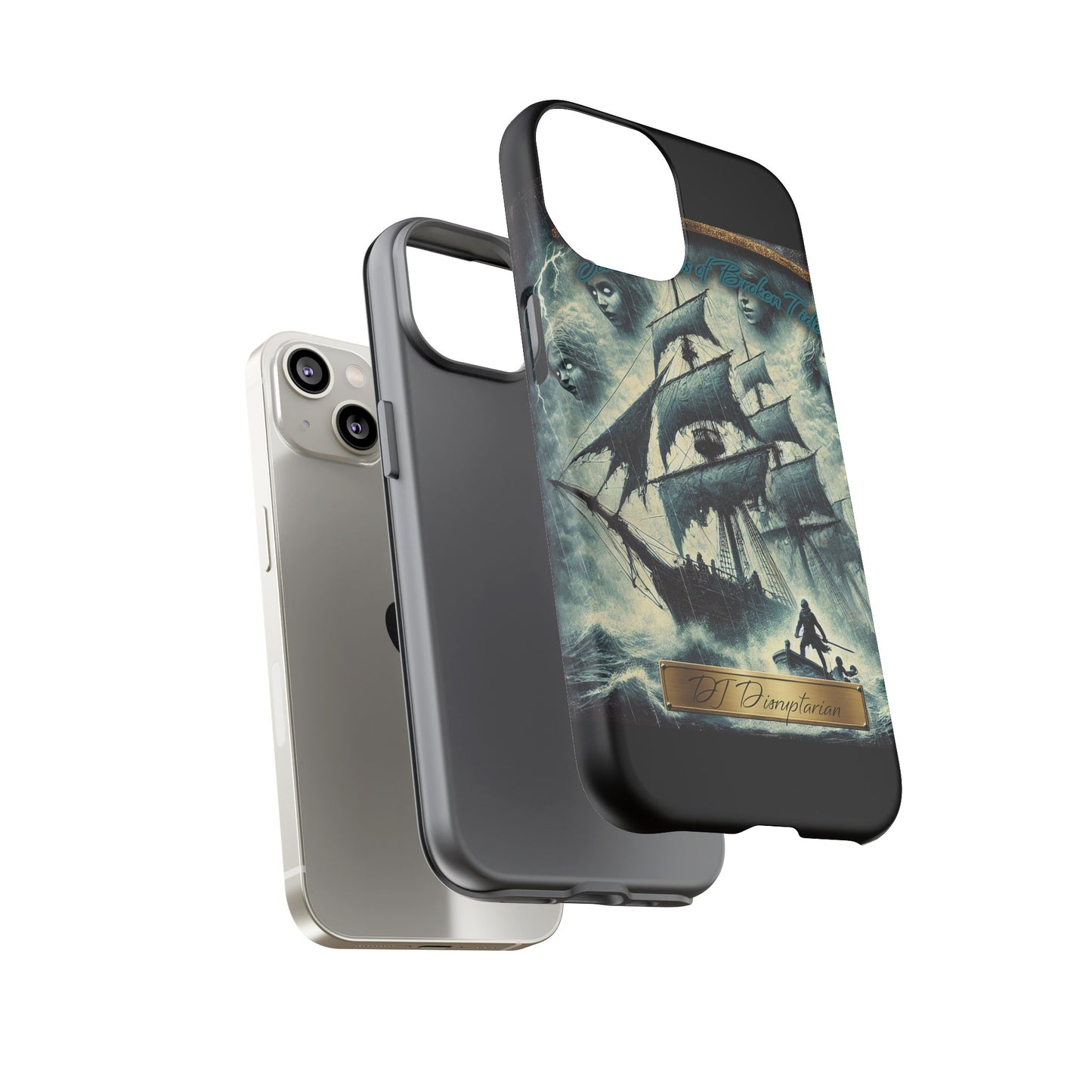 Phone Cases - DJ Disruptarian 'Sea Shanties of Broken Tides' Album Merch