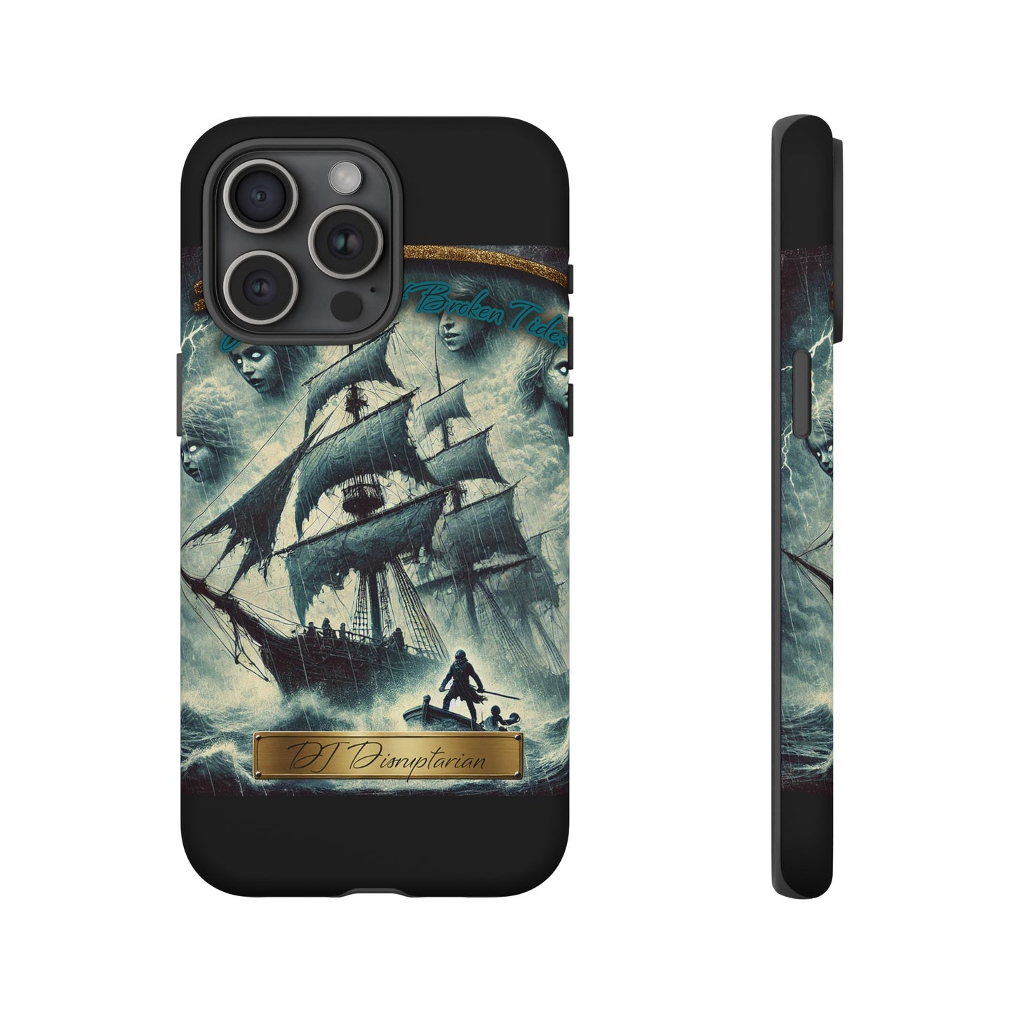 Phone Cases - DJ Disruptarian 'Sea Shanties of Broken Tides' Album Merch