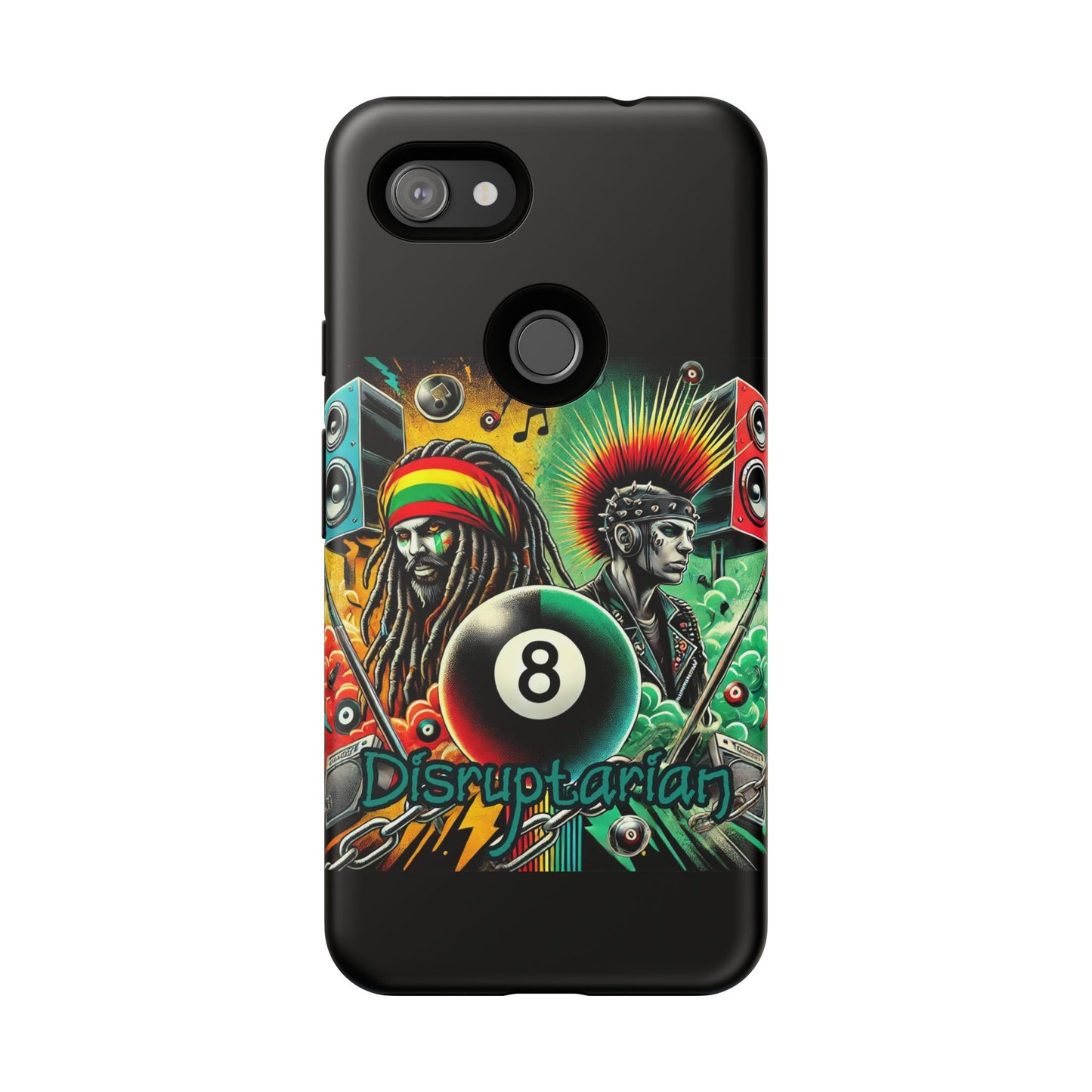 Reggae-Inspired Tough Phone Case - Disruptarian Design