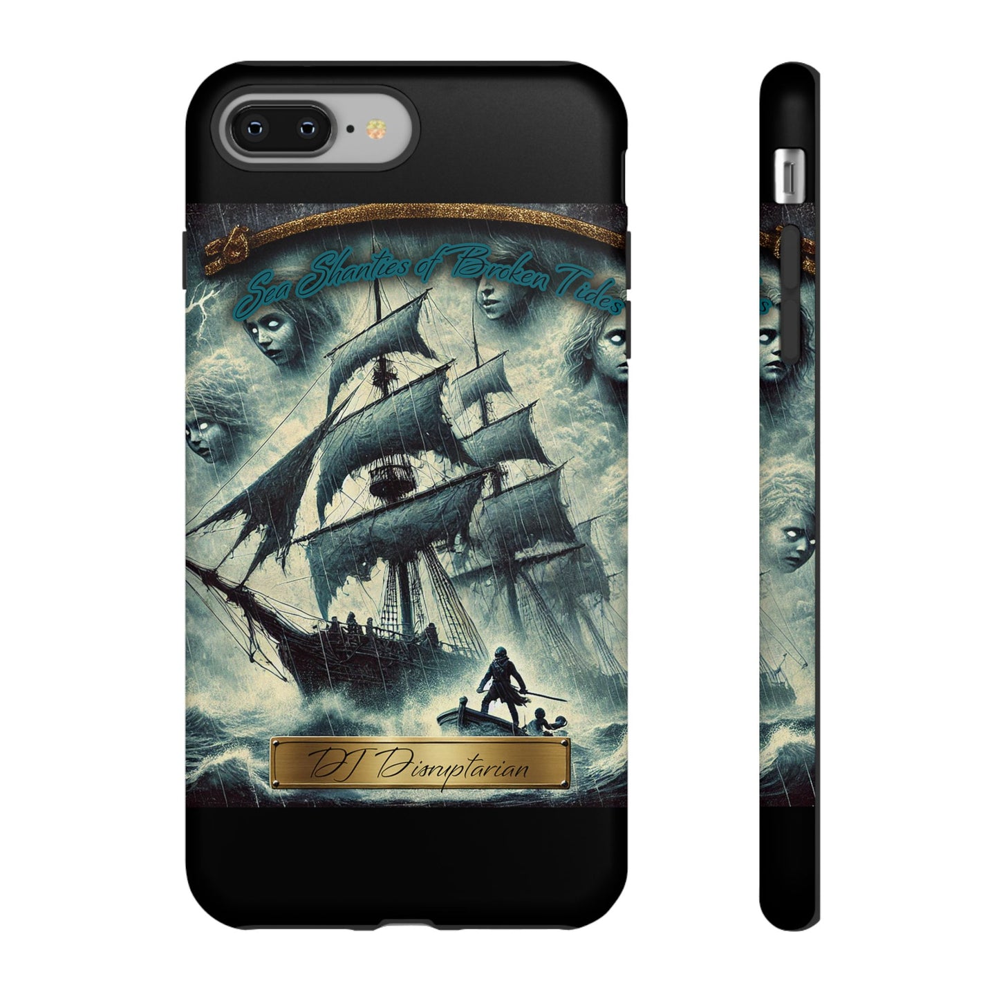 Phone Cases - DJ Disruptarian 'Sea Shanties of Broken Tides' Album Merch