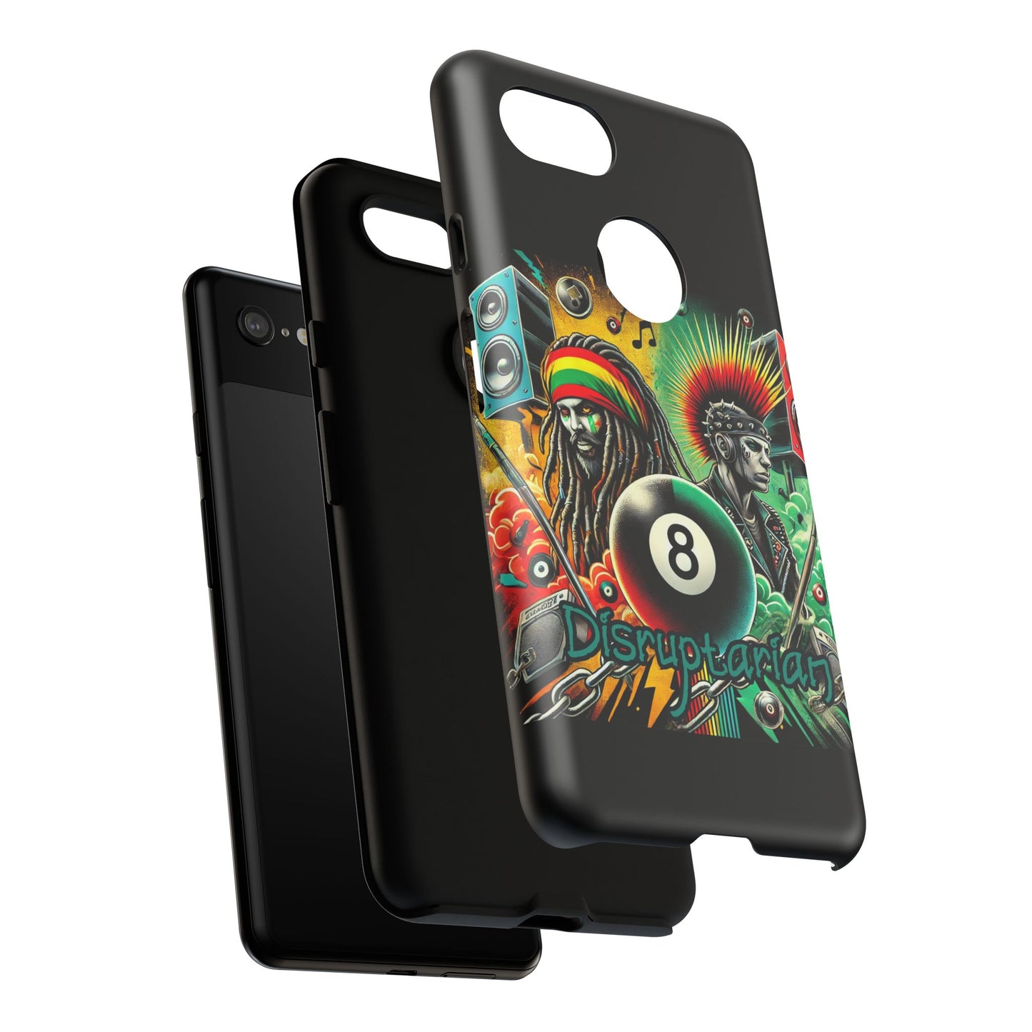 Reggae-Inspired Tough Phone Case - Disruptarian Design