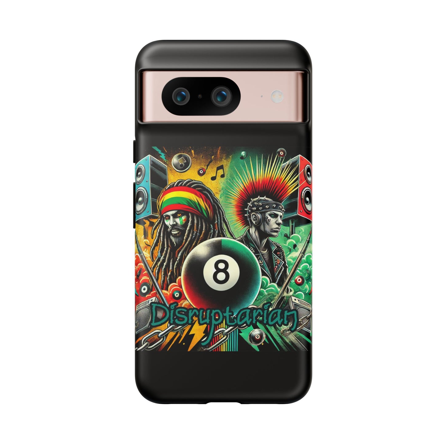 Reggae-Inspired Tough Phone Case - Disruptarian Design