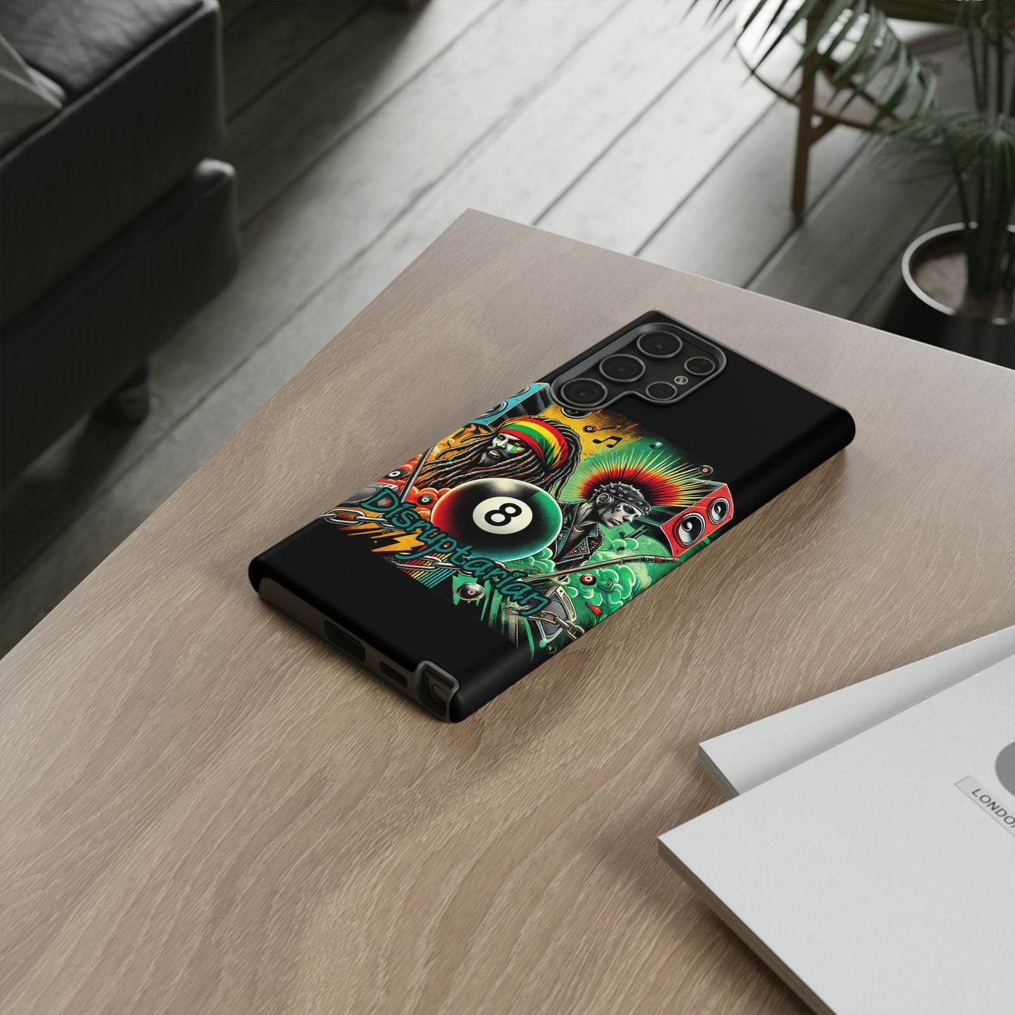 Reggae-Inspired Tough Phone Case - Disruptarian Design