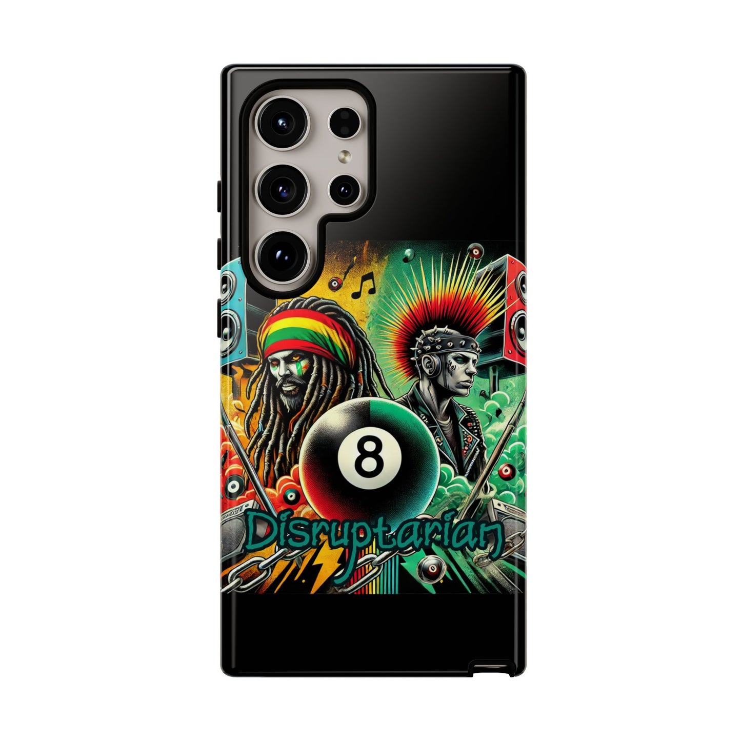 Reggae-Inspired Tough Phone Case - Disruptarian Design