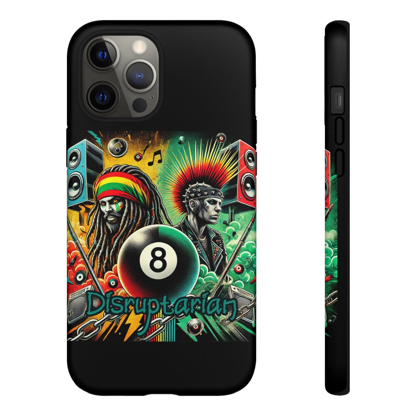 Reggae-Inspired Tough Phone Case - Disruptarian Design