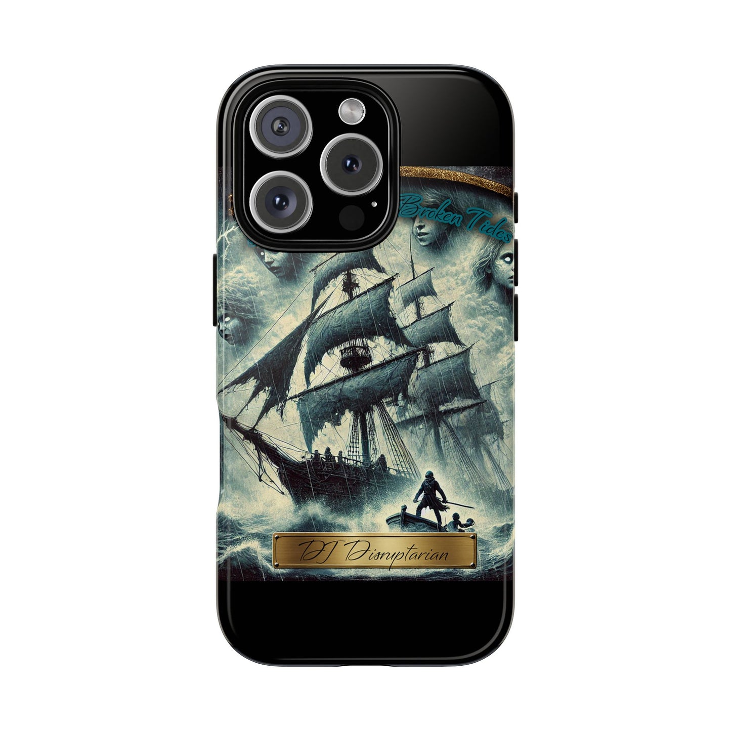 Phone Cases - DJ Disruptarian 'Sea Shanties of Broken Tides' Album Merch