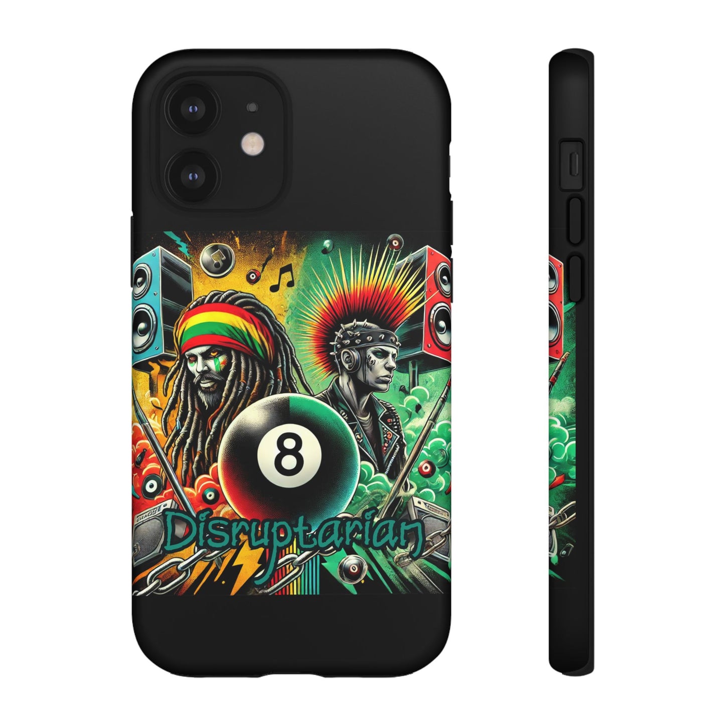 Reggae-Inspired Tough Phone Case - Disruptarian Design