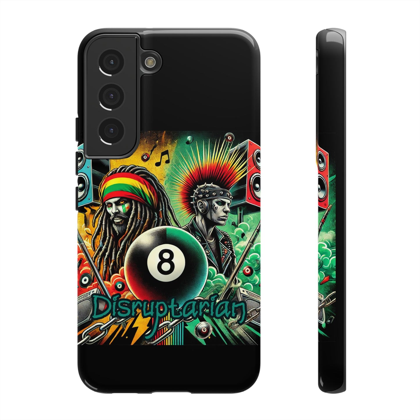 Reggae-Inspired Tough Phone Case - Disruptarian Design