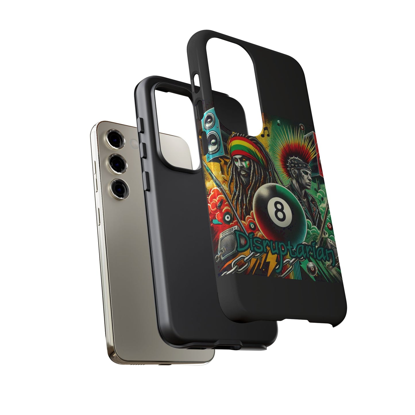 Reggae-Inspired Tough Phone Case - Disruptarian Design