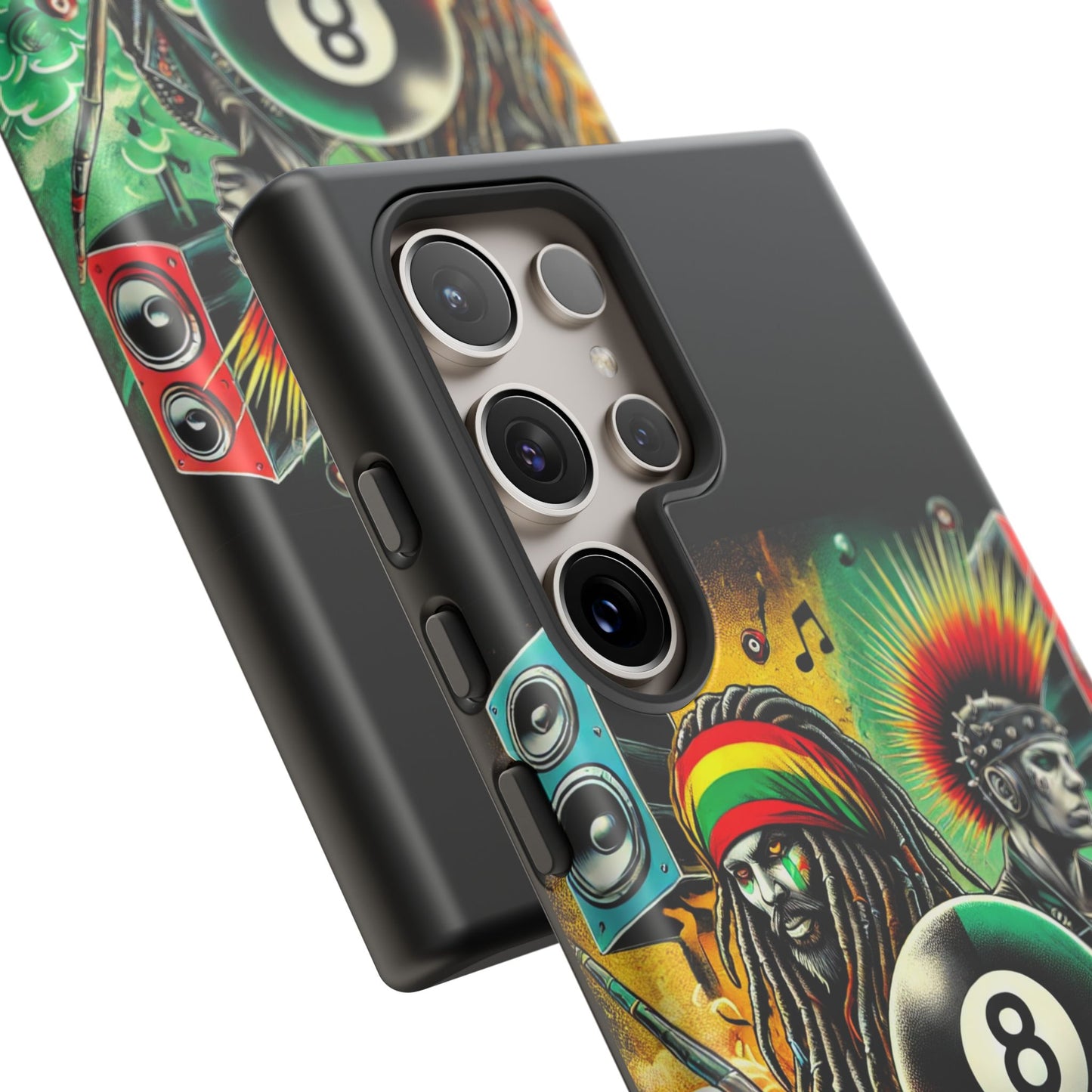 Reggae-Inspired Tough Phone Case - Disruptarian Design