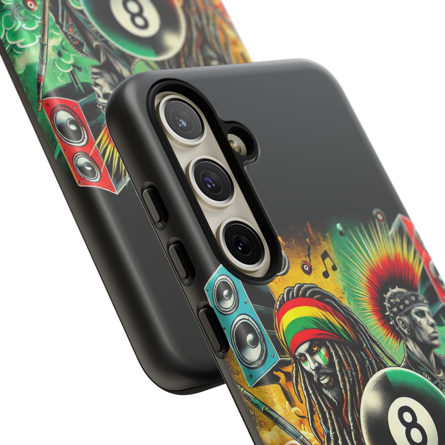 Reggae-Inspired Tough Phone Case - Disruptarian Design