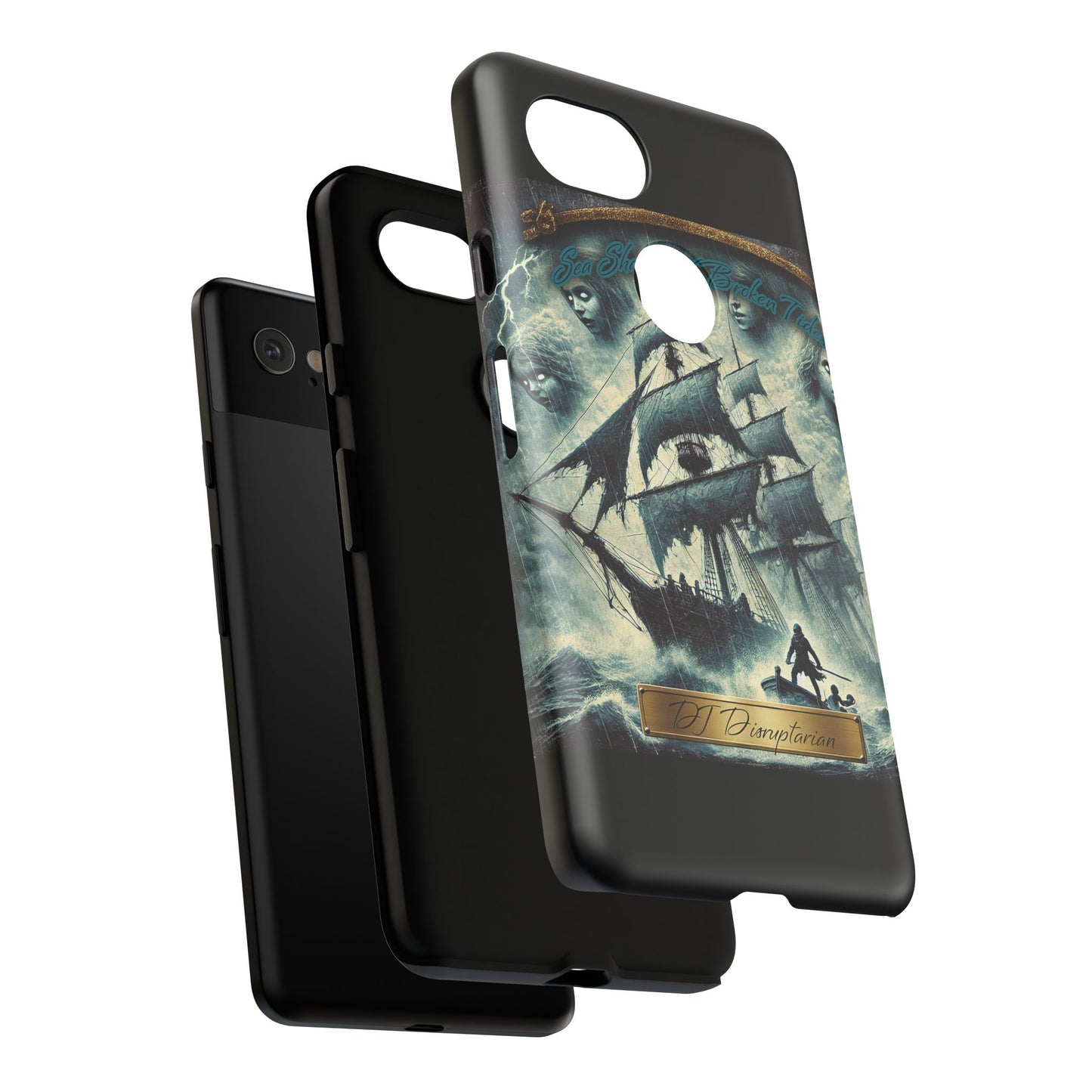 Phone Cases - DJ Disruptarian 'Sea Shanties of Broken Tides' Album Merch