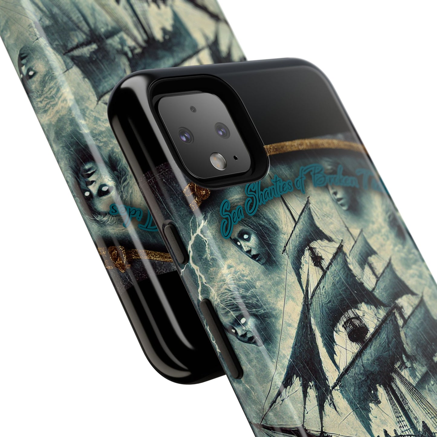 Phone Cases - DJ Disruptarian 'Sea Shanties of Broken Tides' Album Merch