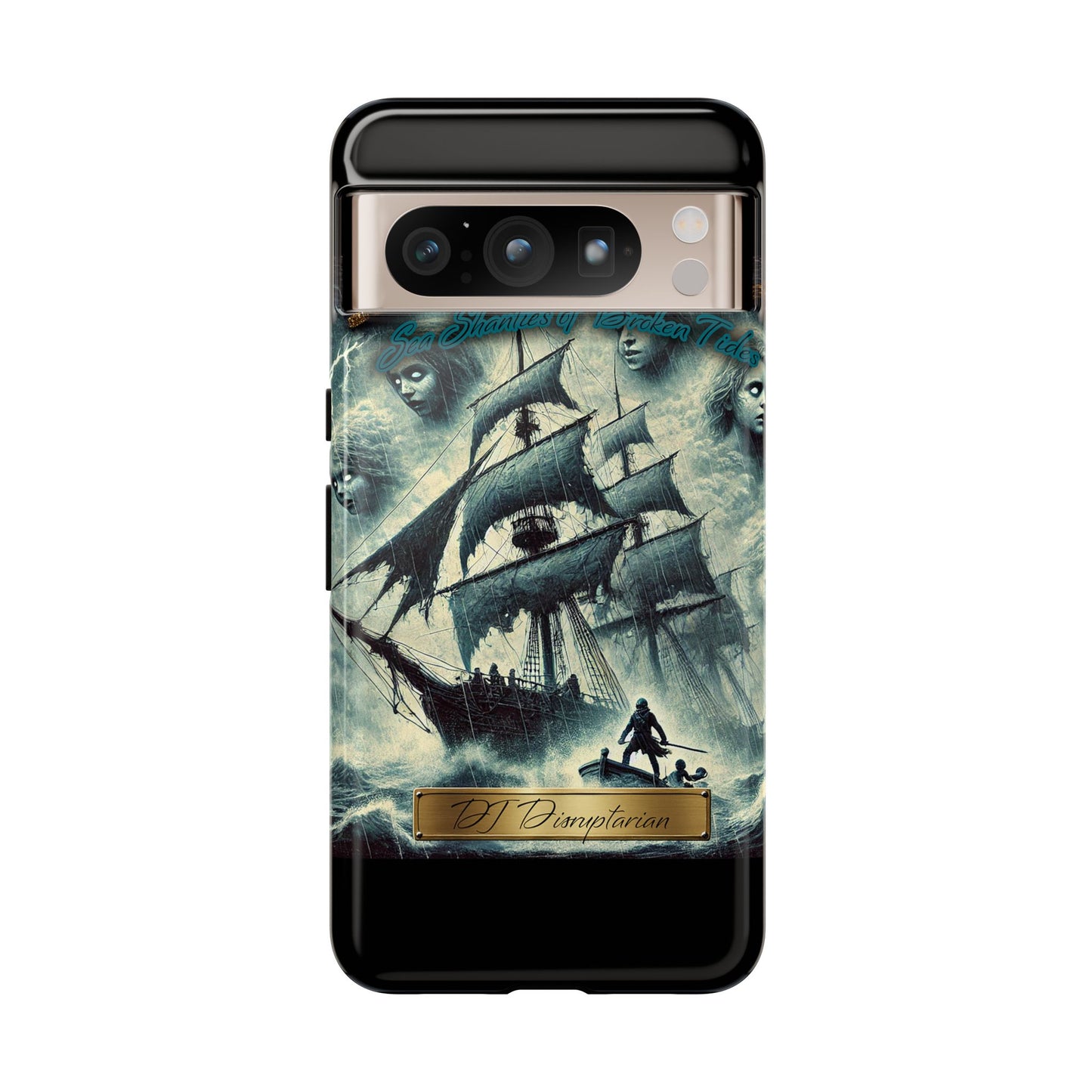 Phone Cases - DJ Disruptarian 'Sea Shanties of Broken Tides' Album Merch