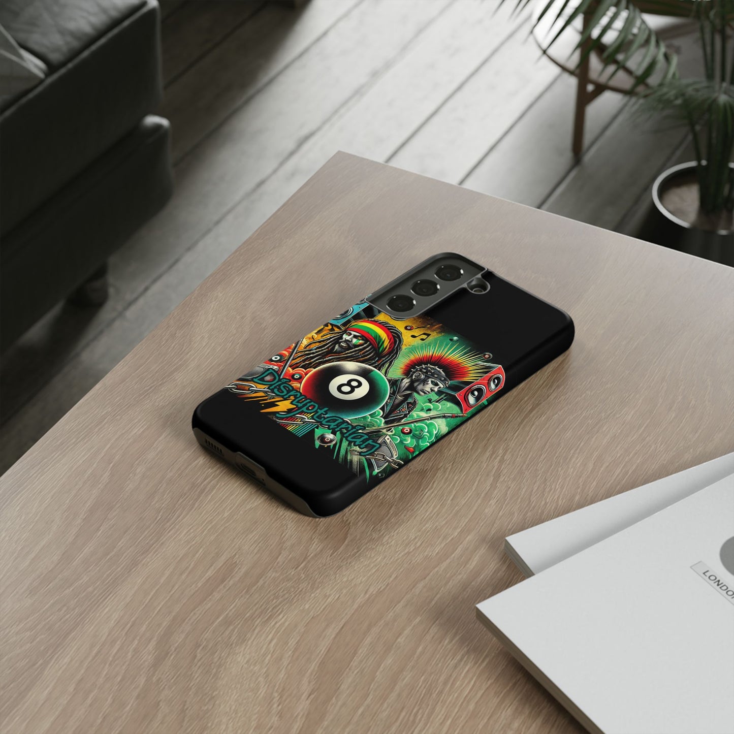 Reggae-Inspired Tough Phone Case - Disruptarian Design