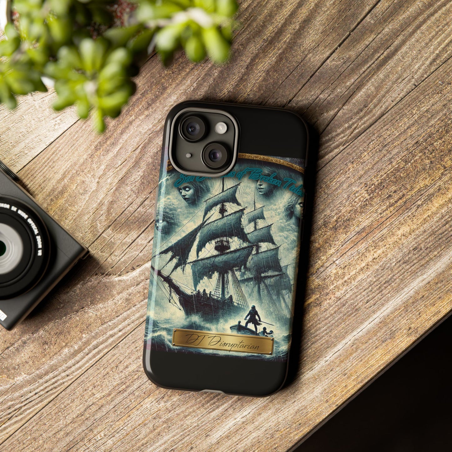 Phone Cases - DJ Disruptarian 'Sea Shanties of Broken Tides' Album Merch