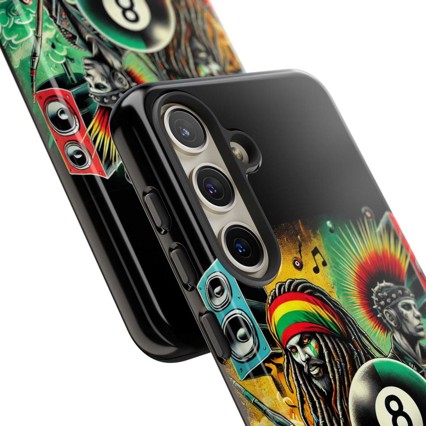 Reggae-Inspired Tough Phone Case - Disruptarian Design