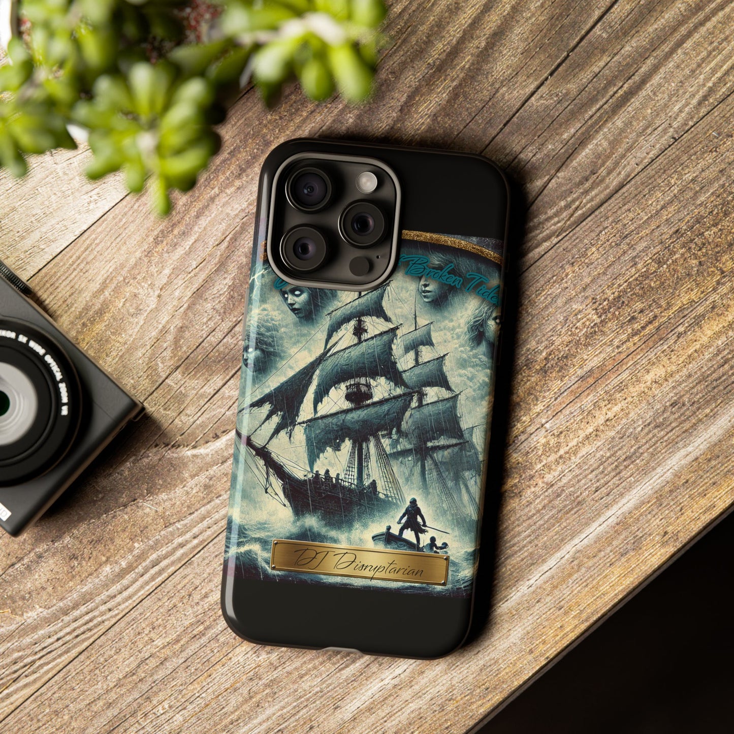 Phone Cases - DJ Disruptarian 'Sea Shanties of Broken Tides' Album Merch