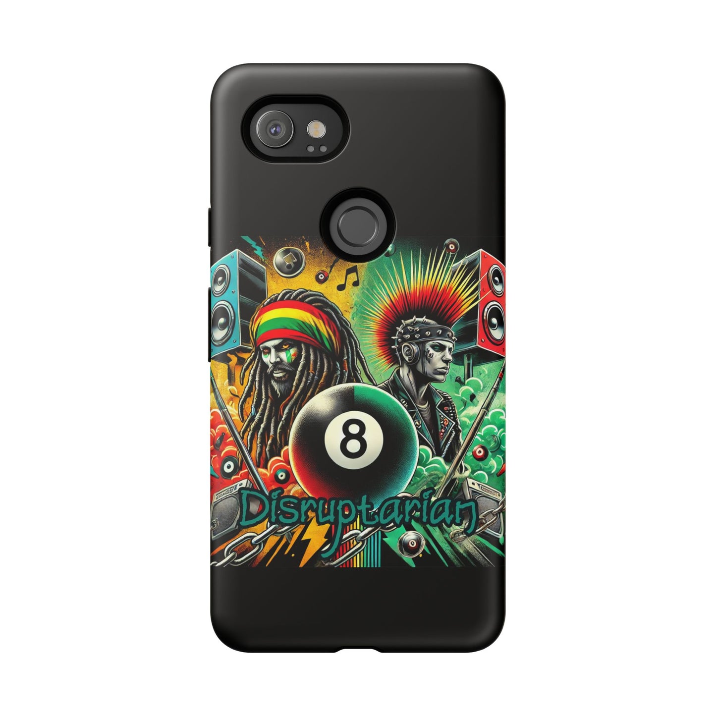 Reggae-Inspired Tough Phone Case - Disruptarian Design