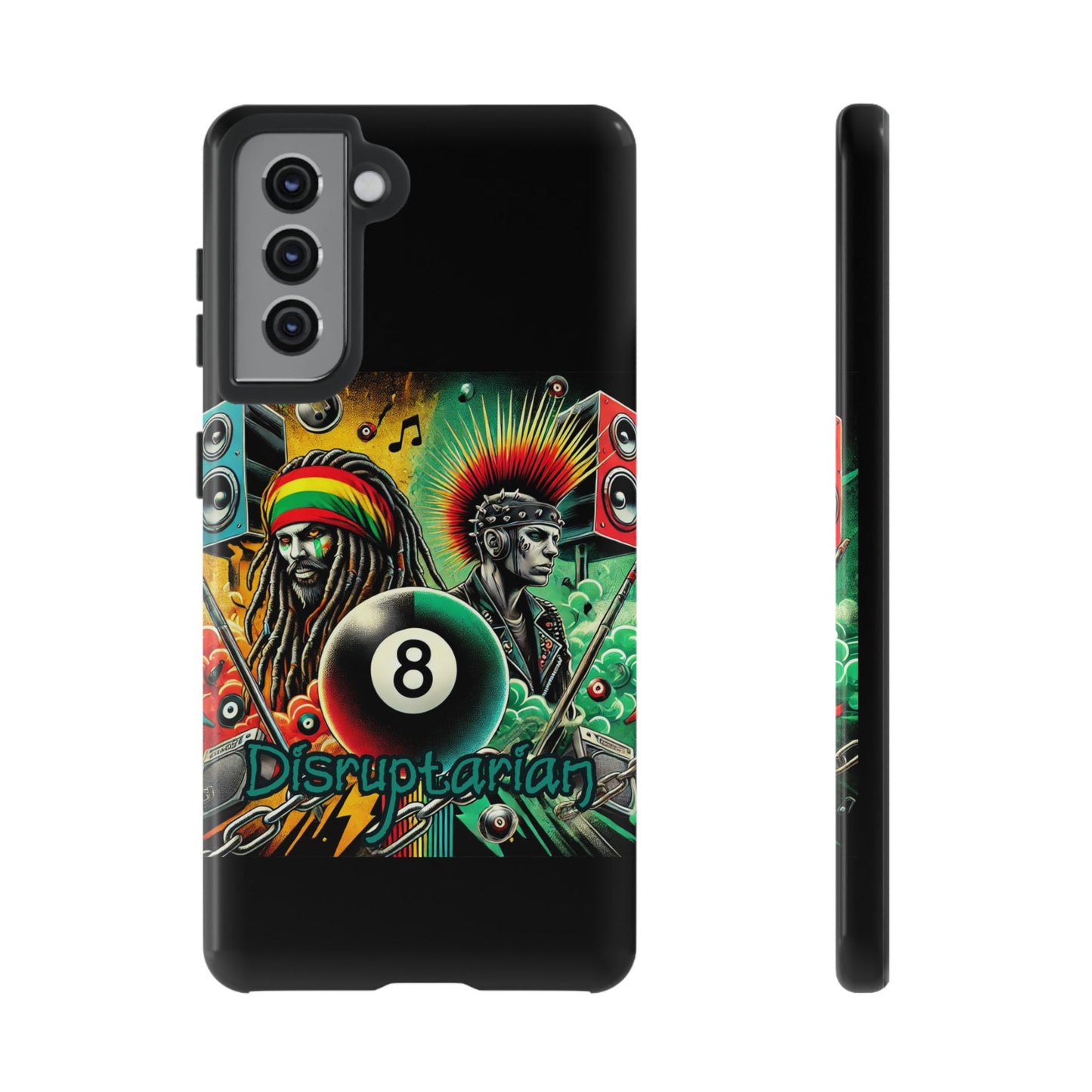 Reggae-Inspired Tough Phone Case - Disruptarian Design