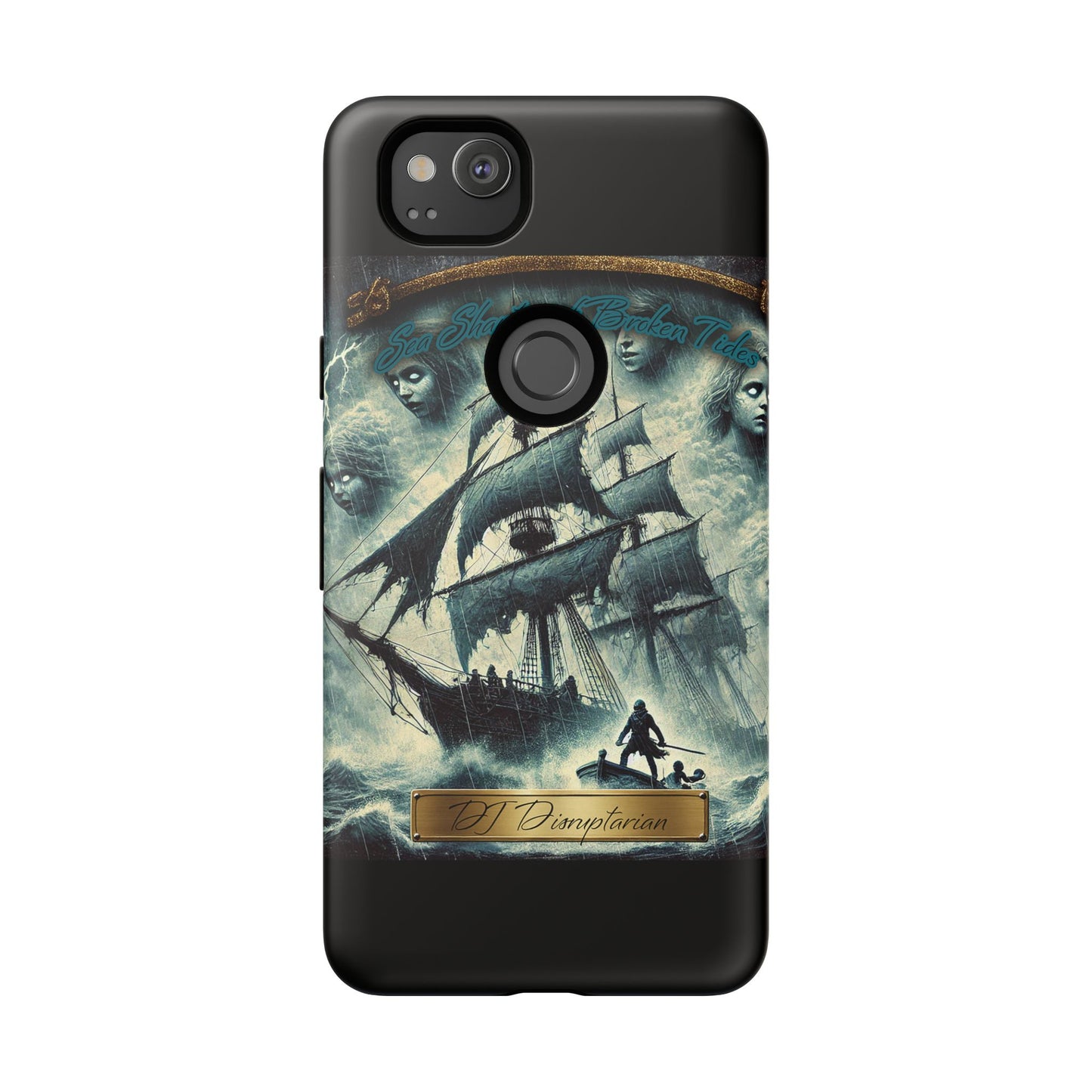 Phone Cases - DJ Disruptarian 'Sea Shanties of Broken Tides' Album Merch