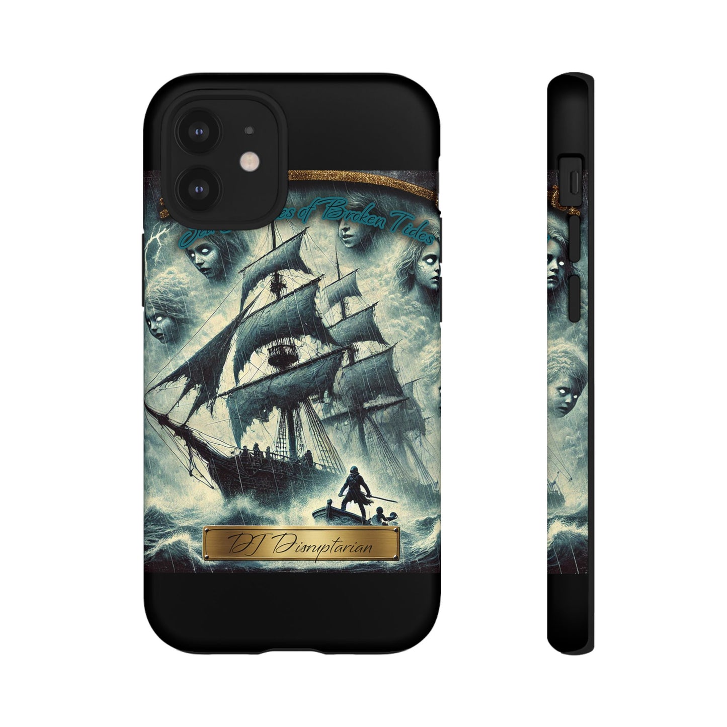 Phone Cases - DJ Disruptarian 'Sea Shanties of Broken Tides' Album Merch