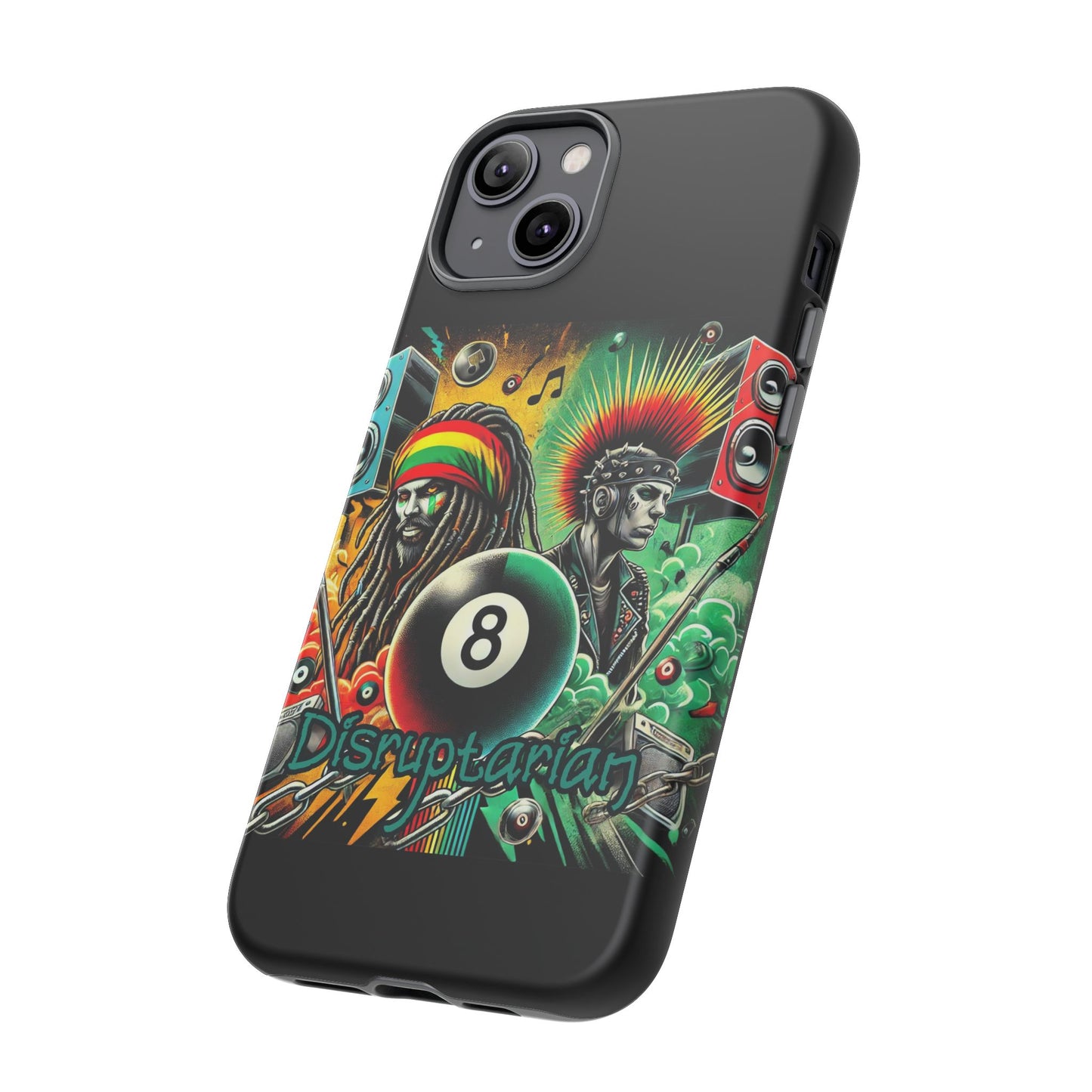 Reggae-Inspired Tough Phone Case - Disruptarian Design