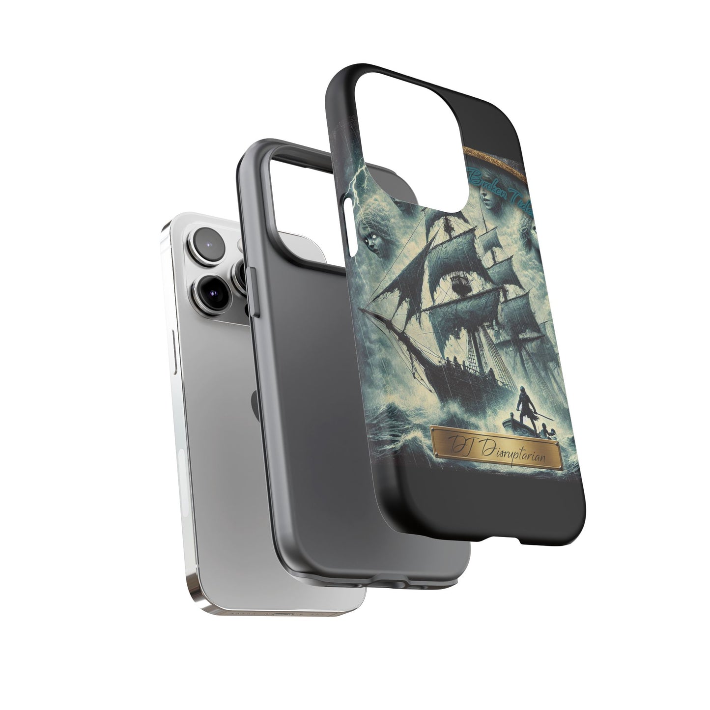 Phone Cases - DJ Disruptarian 'Sea Shanties of Broken Tides' Album Merch