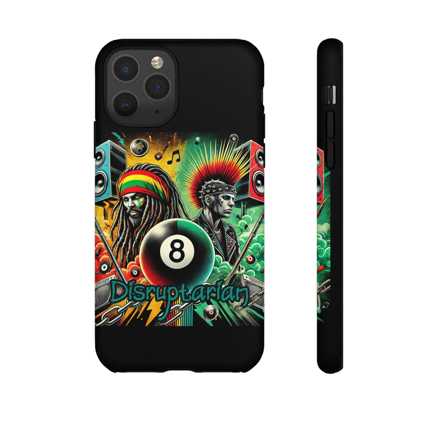 Reggae-Inspired Tough Phone Case - Disruptarian Design