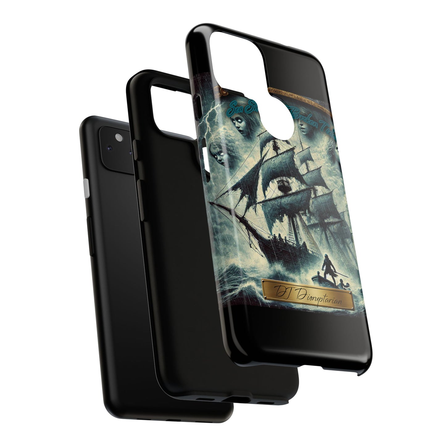 Phone Cases - DJ Disruptarian 'Sea Shanties of Broken Tides' Album Merch