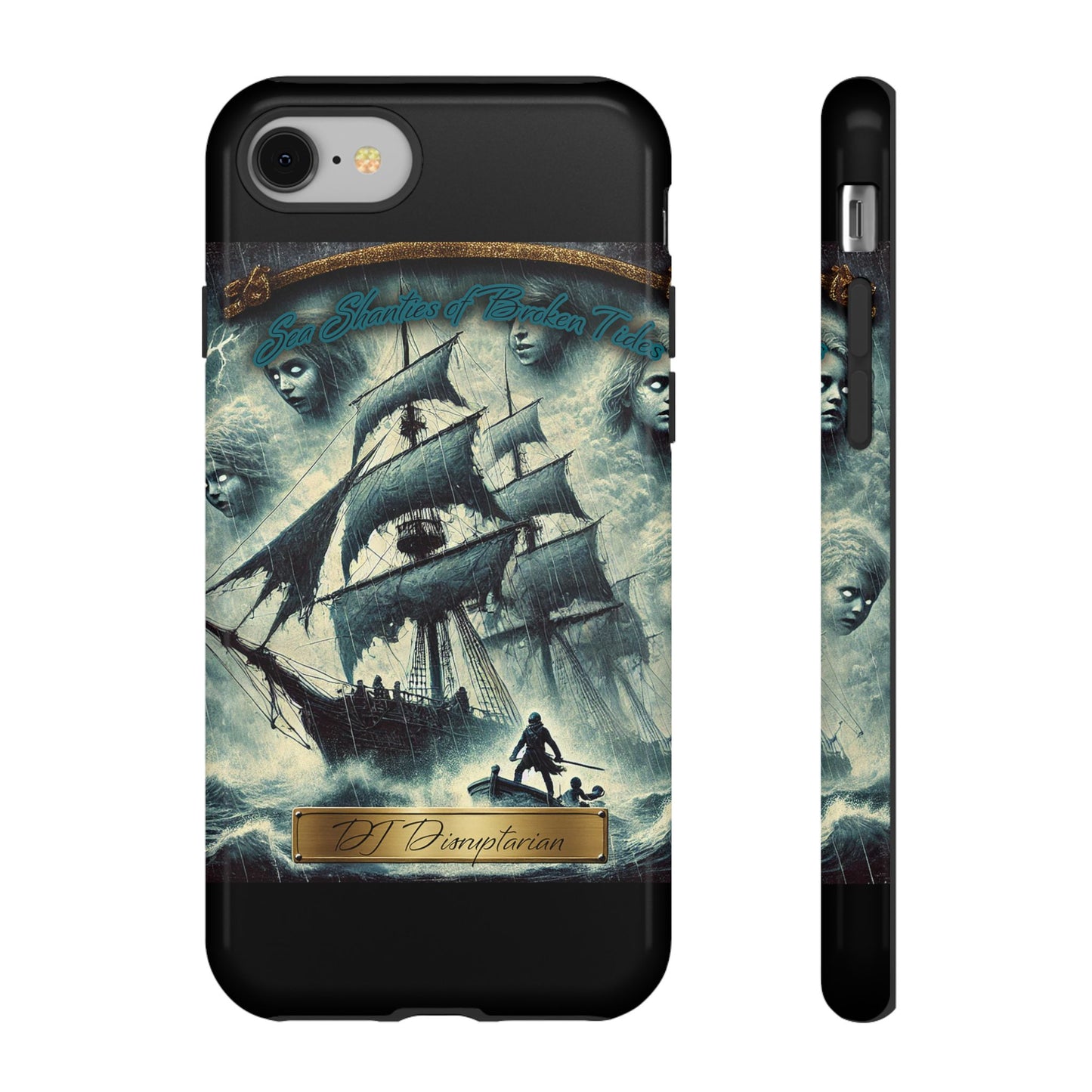 Phone Cases - DJ Disruptarian 'Sea Shanties of Broken Tides' Album Merch