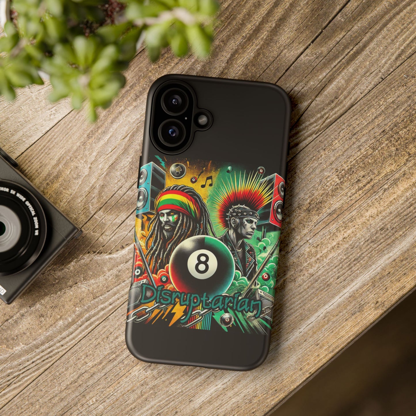 Reggae-Inspired Tough Phone Case - Disruptarian Design