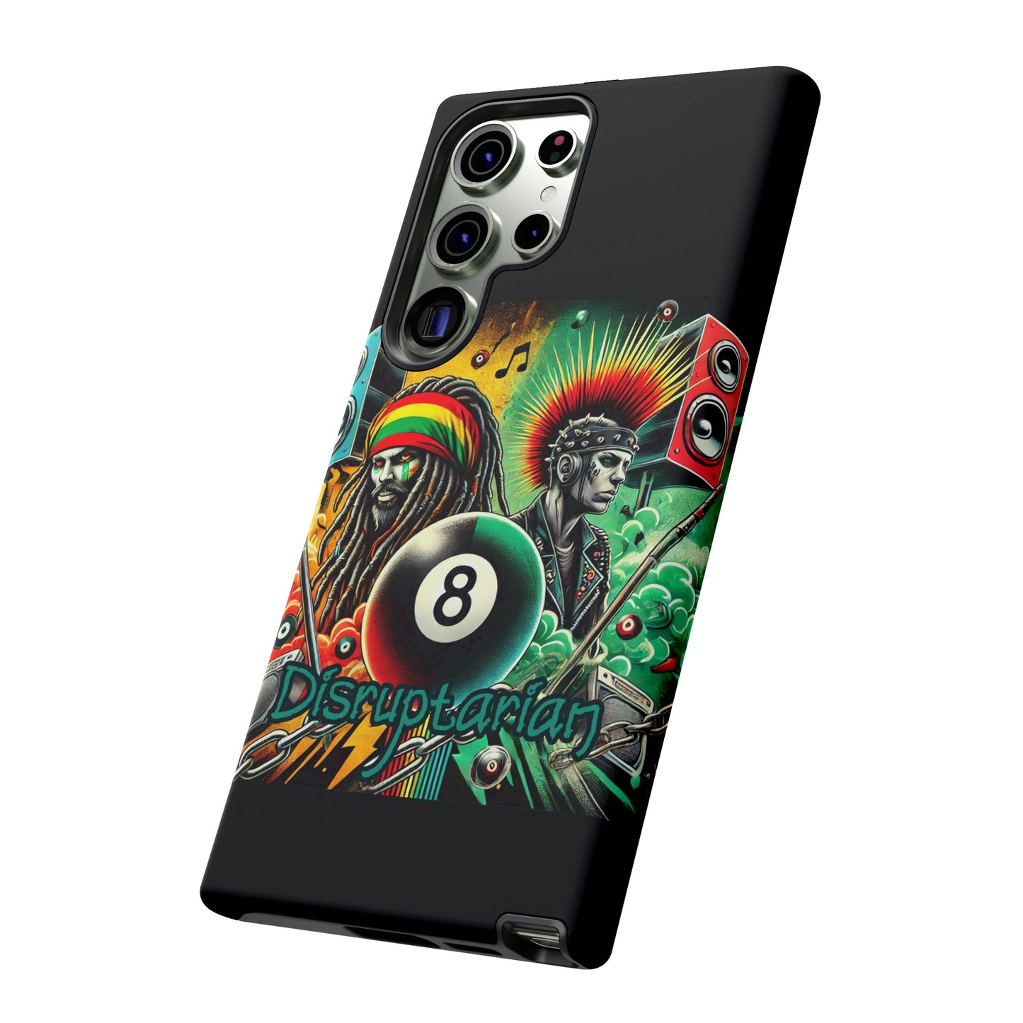 Reggae-Inspired Tough Phone Case - Disruptarian Design