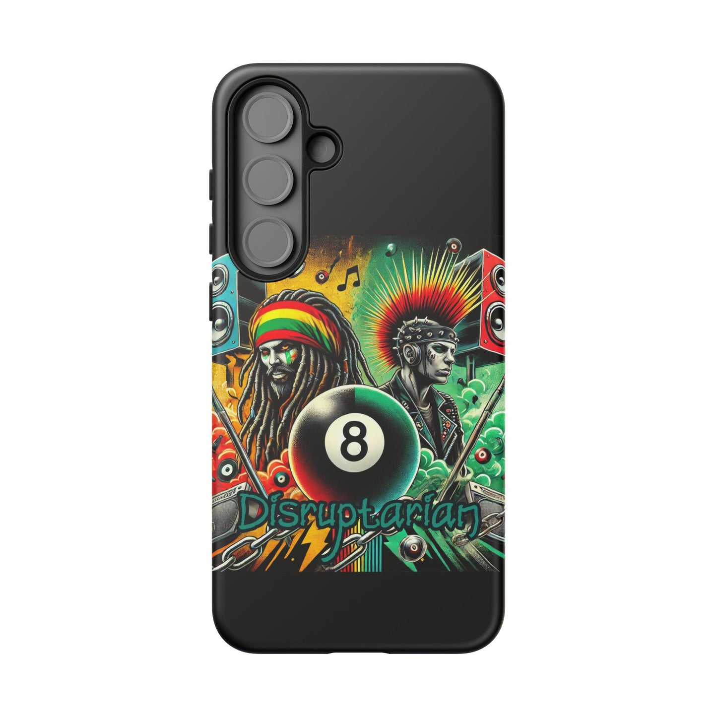 Reggae-Inspired Tough Phone Case - Disruptarian Design