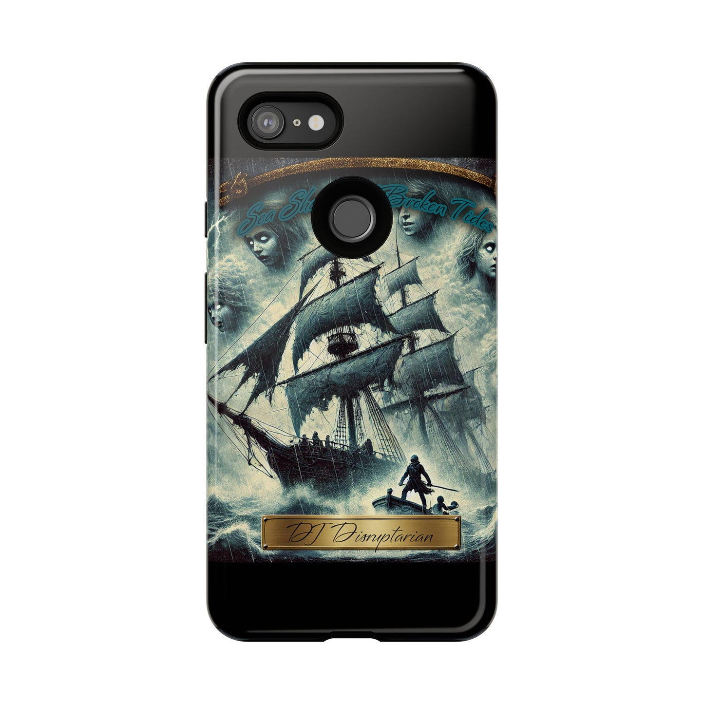 Phone Cases - DJ Disruptarian 'Sea Shanties of Broken Tides' Album Merch