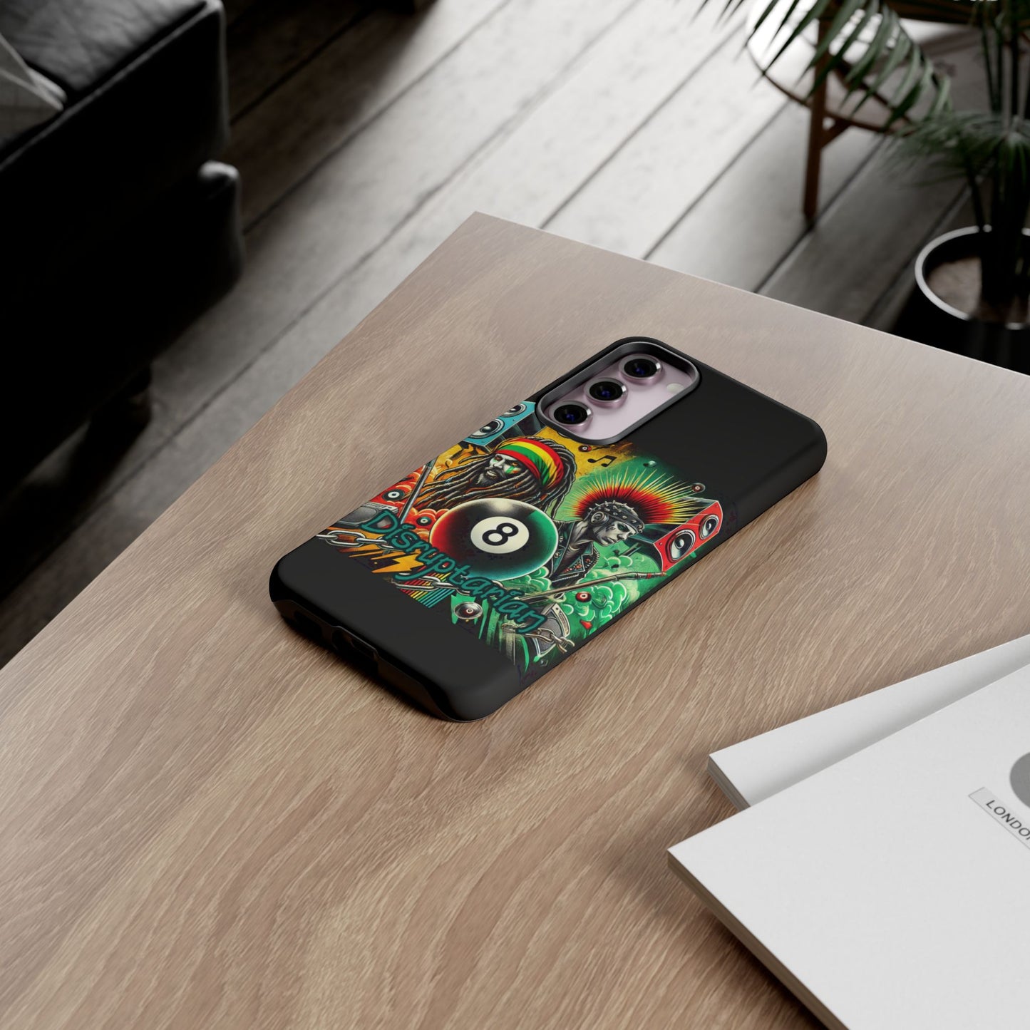 Reggae-Inspired Tough Phone Case - Disruptarian Design