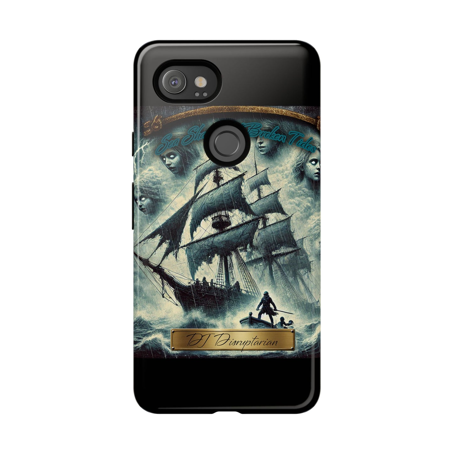 Phone Cases - DJ Disruptarian 'Sea Shanties of Broken Tides' Album Merch