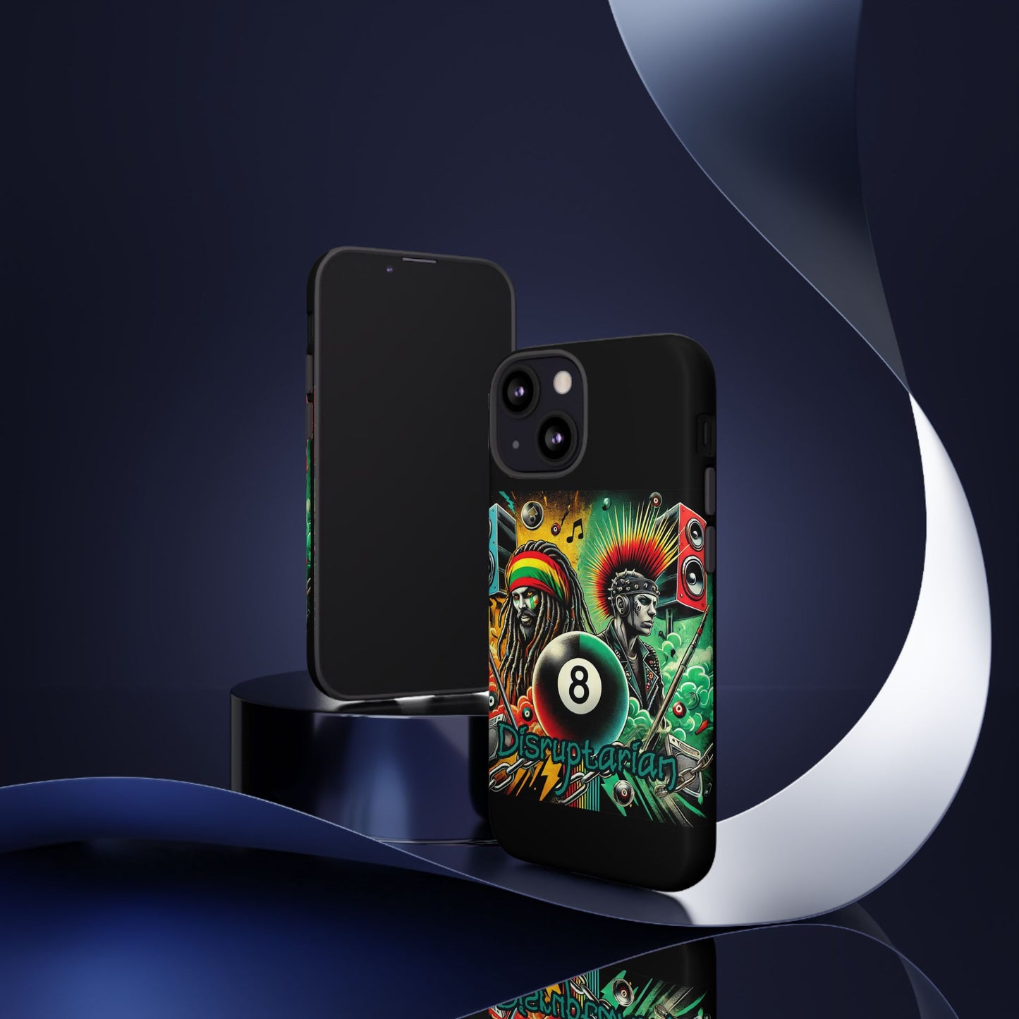 Reggae-Inspired Tough Phone Case - Disruptarian Design