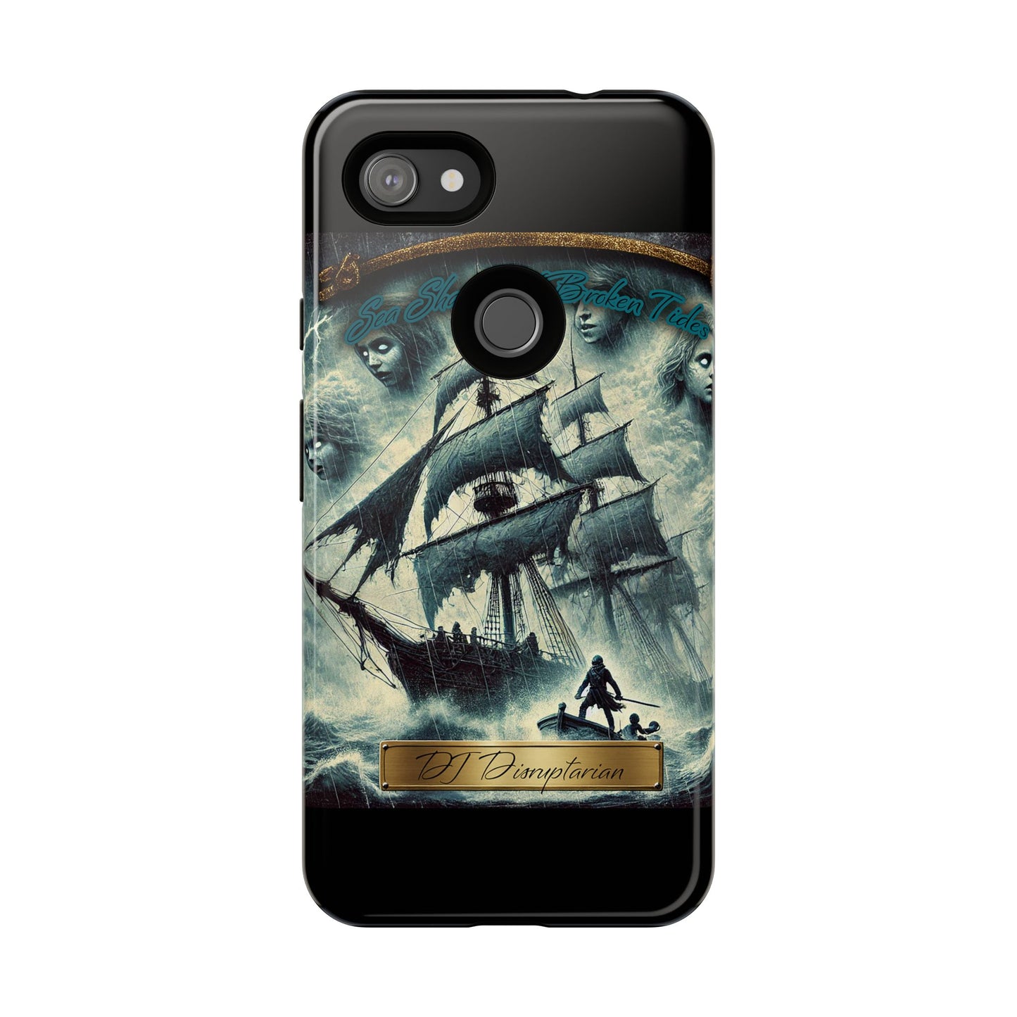 Phone Cases - DJ Disruptarian 'Sea Shanties of Broken Tides' Album Merch