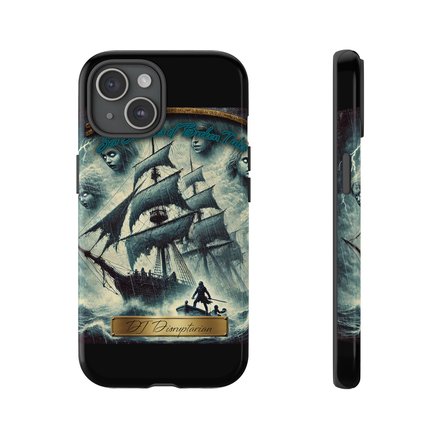 Phone Cases - DJ Disruptarian 'Sea Shanties of Broken Tides' Album Merch