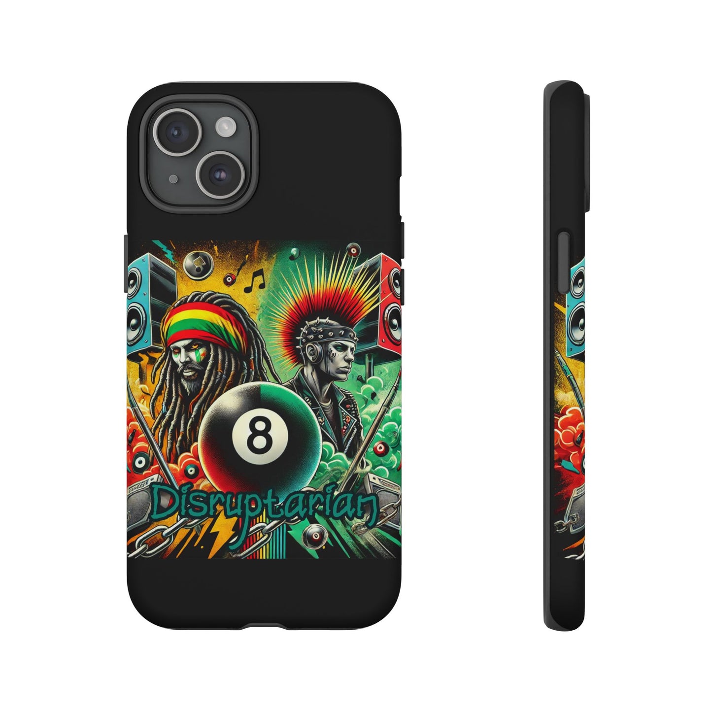 Reggae-Inspired Tough Phone Case - Disruptarian Design