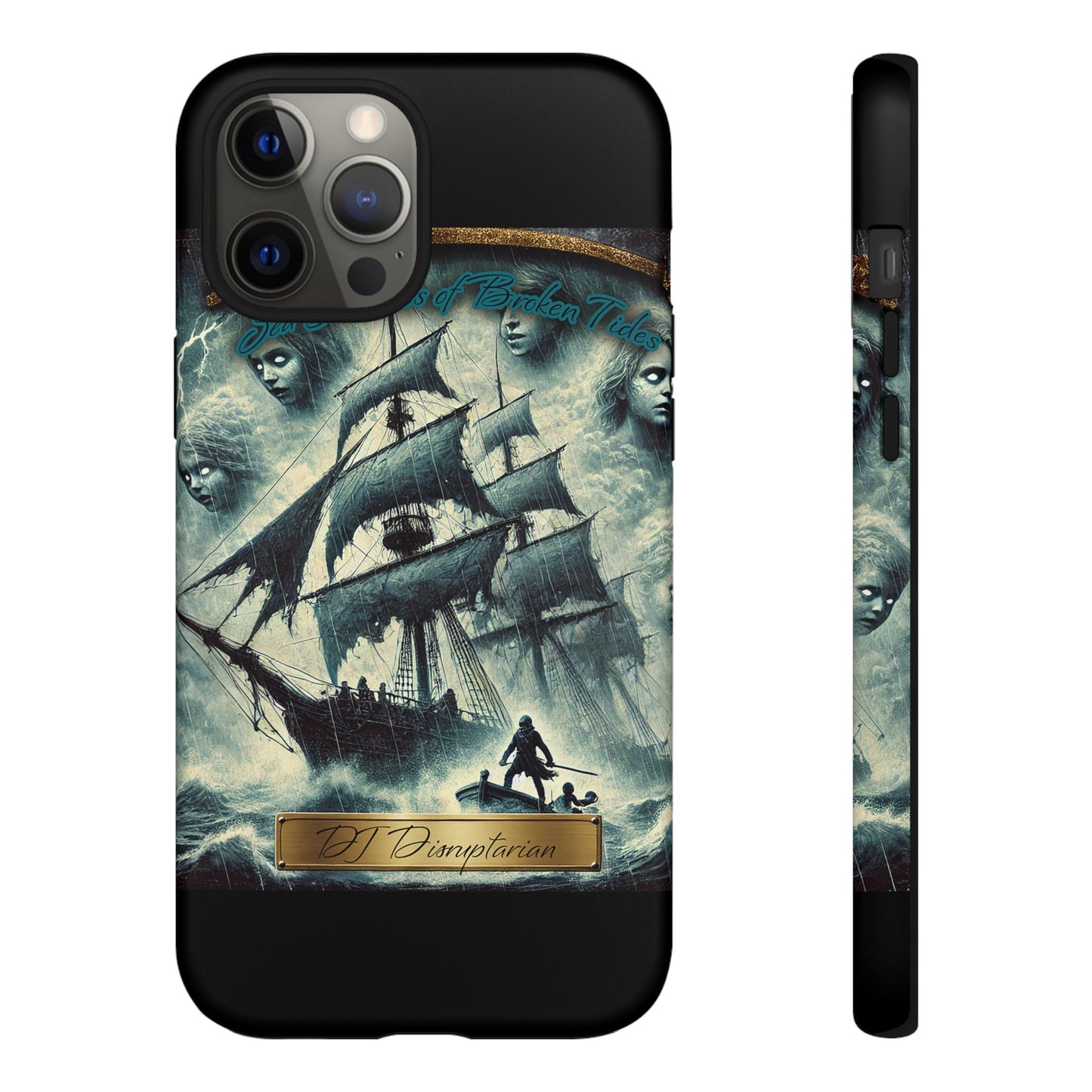 Phone Cases - DJ Disruptarian 'Sea Shanties of Broken Tides' Album Merch