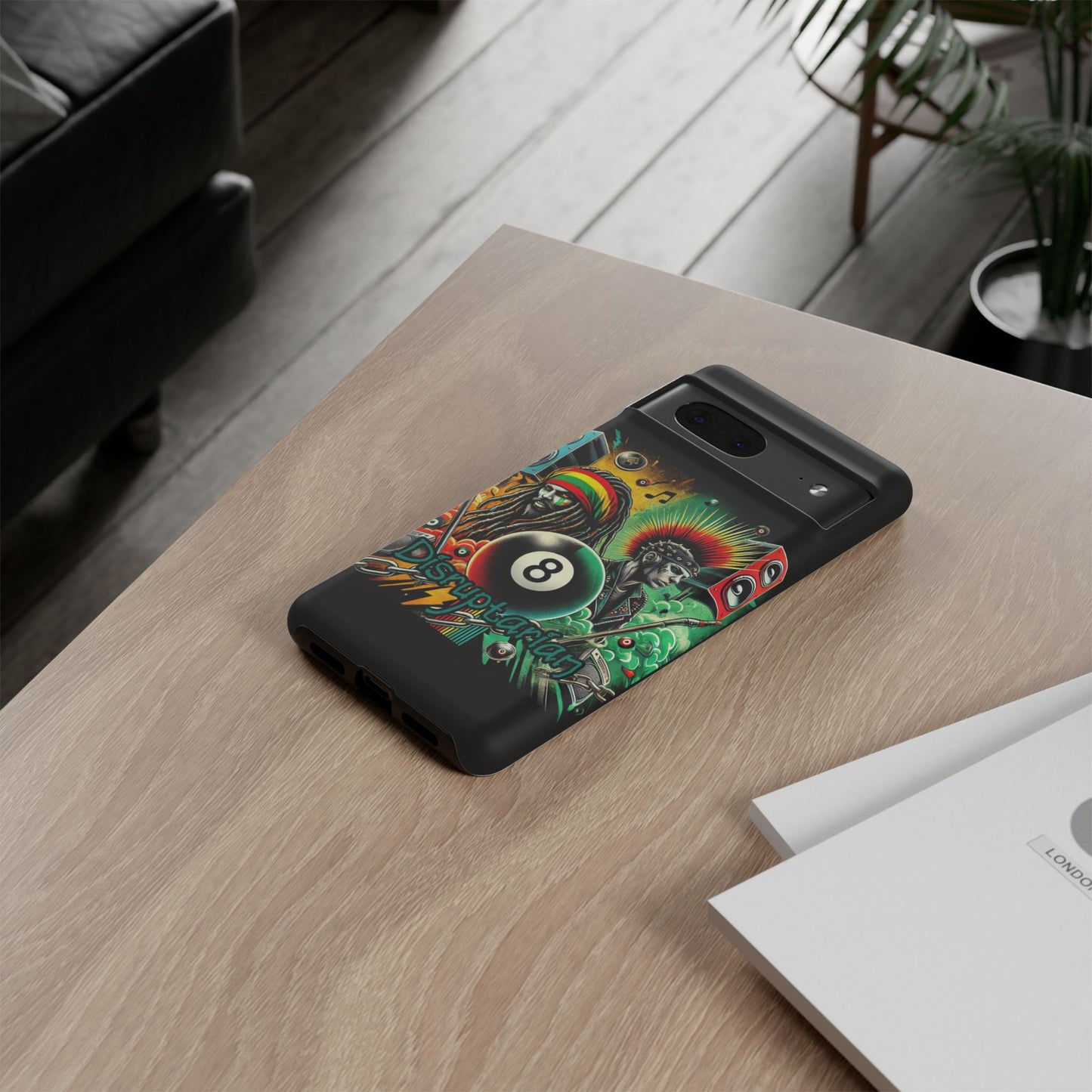 Reggae-Inspired Tough Phone Case - Disruptarian Design