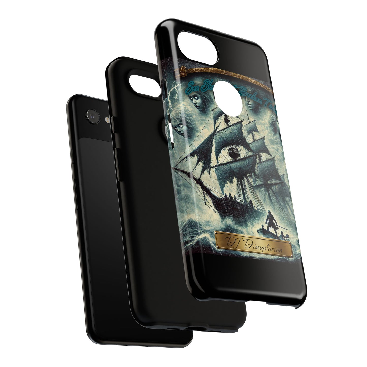 Phone Cases - DJ Disruptarian 'Sea Shanties of Broken Tides' Album Merch