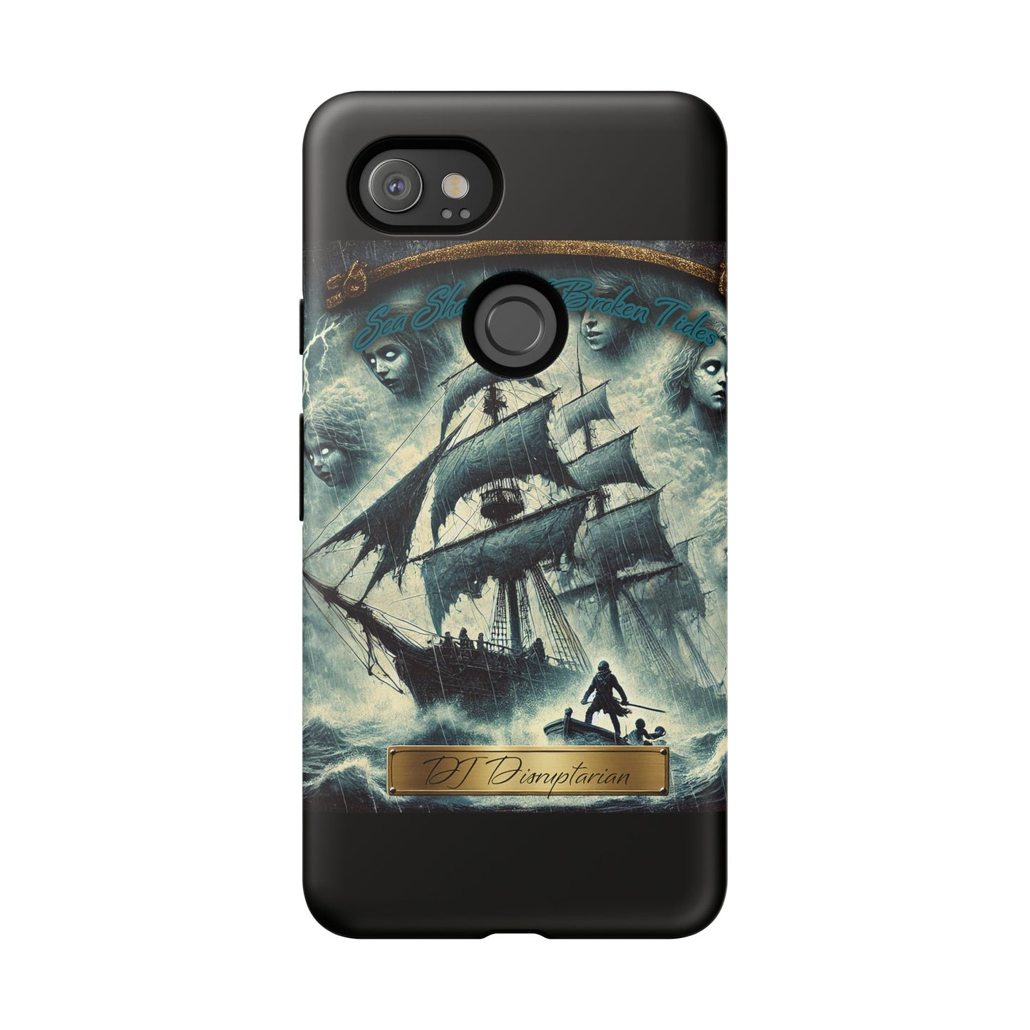 Phone Cases - DJ Disruptarian 'Sea Shanties of Broken Tides' Album Merch