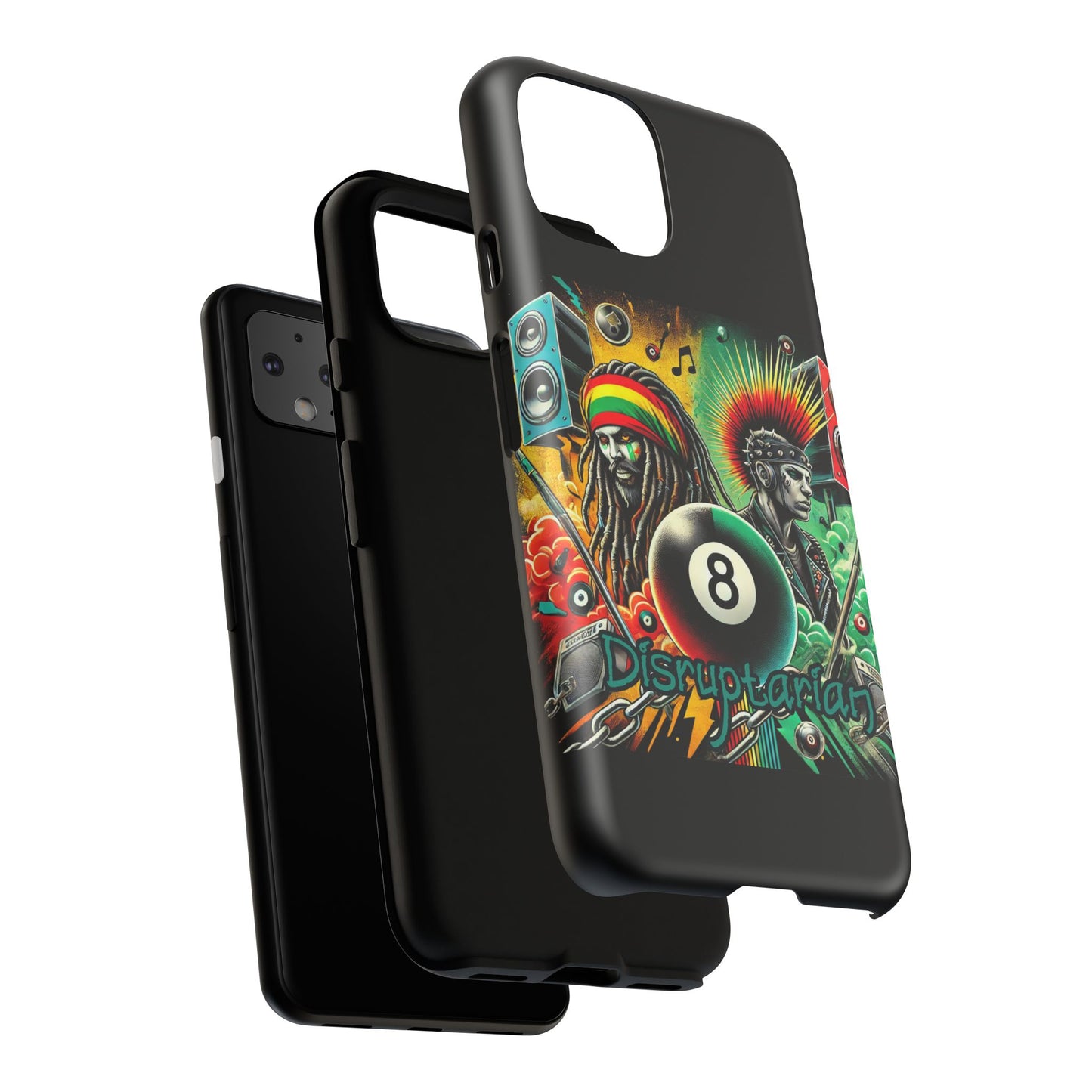 Reggae-Inspired Tough Phone Case - Disruptarian Design