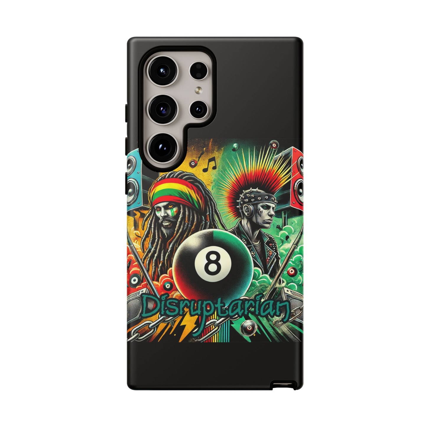 Reggae-Inspired Tough Phone Case - Disruptarian Design