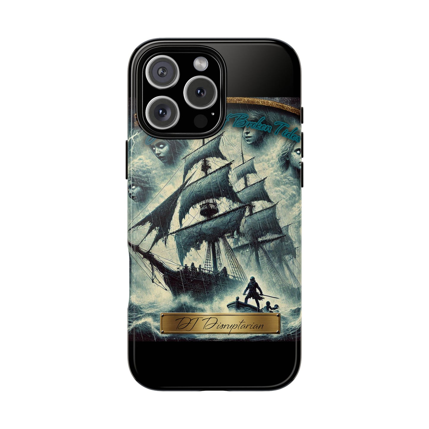 Phone Cases - DJ Disruptarian 'Sea Shanties of Broken Tides' Album Merch